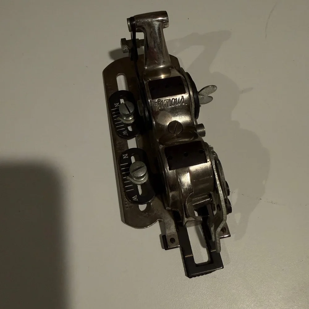 Vintage Sewing Machine Binder Attachment 